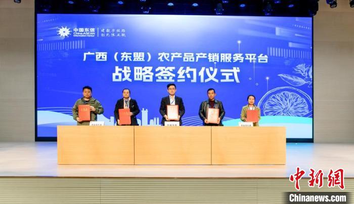 图为签约仪式现场。　于淼 摄